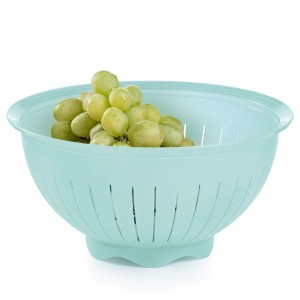 Tupperware Impressions Colander Turquoise Kitchen Tools | BNT-589462