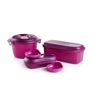 Tupperware Microwave Magic Set Purple Cabbage Microwave Cooking | LMY-846037