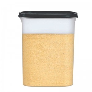 Tupperware Modular Mates Oval 4 Black Dry Storage | LXA-814069