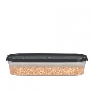 Tupperware Modular Mates Super Oval 1 Black Dry Storage | RXC-319726