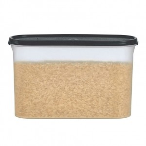 Tupperware Modular Mates Super Oval 3 Black Dry Storage | PNE-518974