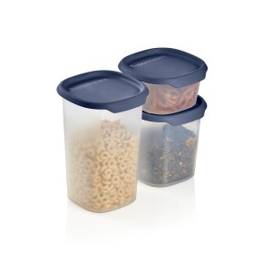 Tupperware One Touch Fresh Small Square 3-pc. Set Versatile Storage | TBX-179436