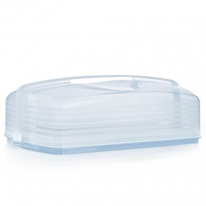 Tupperware Rectangular Cake Taker White Serveware | JLB-895760