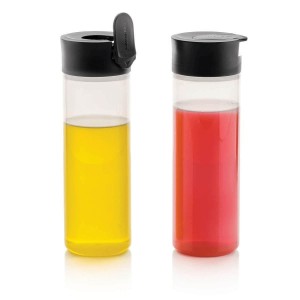 Tupperware Squeeze It Bottles Black Serveware | NWV-682537