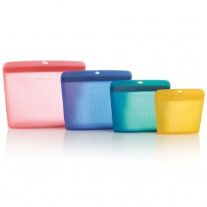 Tupperware The Ultimate Silicone Stand-up Bag Set Freezer Storage | GHY-013895