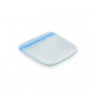 Tupperware Ultimate Silicone Slim Bag Medium Turquoise Lunch and Snacks | TXY-064582
