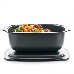 Tupperware Ultrapro 6-qt./5.7 L Roasting Pan With Cover Microwave Cooking | VNP-194562
