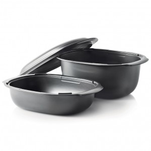 Tupperware Ultrapro Magic Stack Set Microwave Cooking | QVM-820745