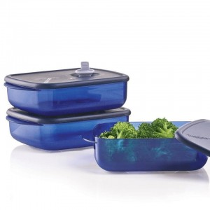 Tupperware Vent 'N Serve Medium Shallows Lunch and Snacks | QPL-496570